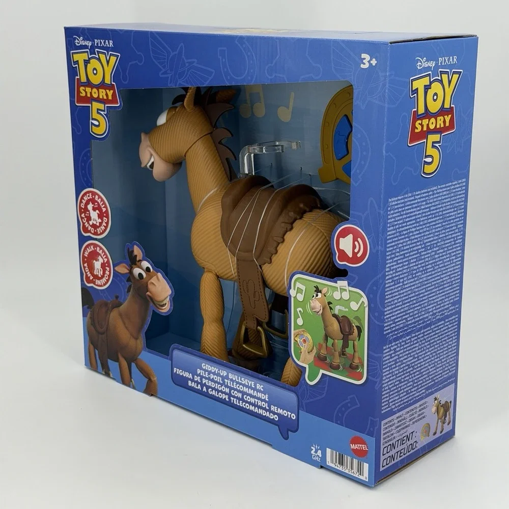 Toy Story 5 Disney Pixar Giddy Up Bullseye Rc Sounds Dance Walk